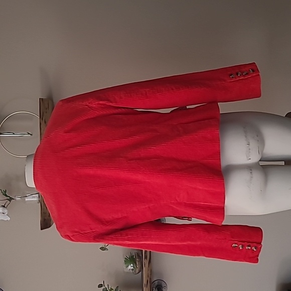 Red Corduroy Jacket - Picture 6 of 9